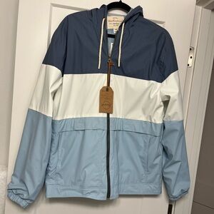 NWT Weatherproof Vintage Colorblock Hooded Jacket